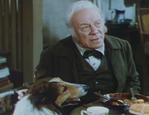 Edmund Gwenn and Lassie